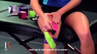 Soutien complet du genou - KT TAPE France (Full Knee Support)