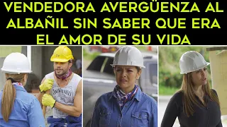 Vendedora avergüenza al albañil sin saber que era el amor de su vida