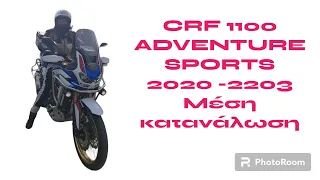 SE#1 EP#7 ΜΕΣΗ ΚΑΤΑΝΑΛΩΣΗ CRF 1100 ADVENTURE SPORTS 2020-2023