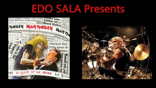 Nicko McBrain Iron Maiden Be Quick Or Be Dead Drum grooves by Edo Sala