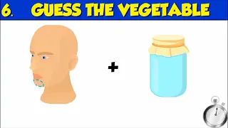 guess the vegetable from emoji #emoji