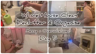 Whole House Clean Declutter and Organise Challenge | Day 5