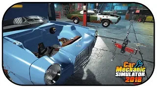 Перебрал двигатель в машине из сарая. Car Mechanic Simulator 2018  🛠