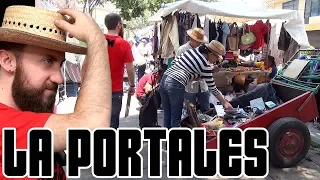 MERCADO DE PULGAS EL FAMOSO TIANGUIS DE PORTALES CHACHARAS ANTIGUEDADES CDMX CIUDAD DE MÉXICO MARKET