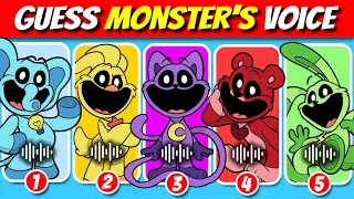 🔊🎤Guess the Smiling Critters Voice (Poppy Playtime Characters) Compilation | Quiz Meme Song