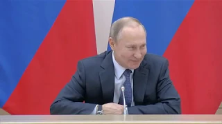 Владимир Путин Встреча с рабочей группой по подготовке предложений о внесении поправок в Конституцию