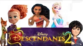 Descendants 2 Trailer Non/Disney Style