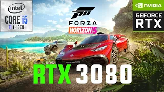 Forza Horizon 5 RTX 3080 10GB 1080p, 1440p, 4K Ultra Settings