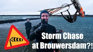 Storm Chase at Brouwersdam