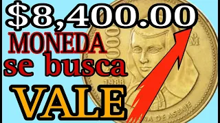 Moneda de $1000 pesos Sor Juana Se compra en $8400 pesos! Moneda antigua