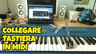 COME COLLEGARE LA TASTIERA AL COMPUTER (Via MIDI) - video aggiornato