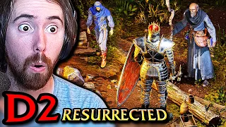 Blizzard Best Remaster!? Asmongold Plays Diablo 2 RESURRECTED - First Gameplay