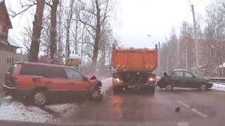 Russian Car crashes ✦ Russian Car crash ✦  Russian car driving ✦ November part 1