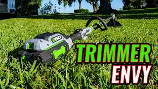 CARBON FIBER! EGO 56V PowerLoad Line IQ String Trimmer Review [16" WEED EATER]