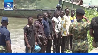Navy Arrests Eight Suspects Smuggling Diesel In Kogi