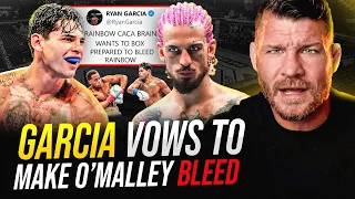 BISPING reacts: "Be Prepared to BLEED Rainbow" | Ryan Garcia CALLS OUT Sean O'Malley after Haney Win