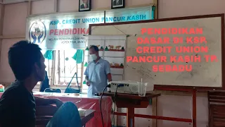 PENDIDIKAN DASAR CU PANCUR KASIH‼️