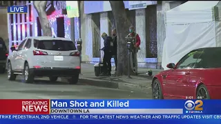 Taco Truck Customer Shot, Killed In Downtown LA