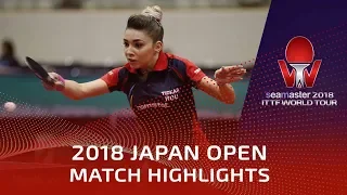 2018 Japan Open Highlights | Bernadette Szocs vs Ji Eunchae (Pre)