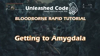 BloodBorne - Getting to Amygdala The Great One