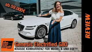 Genesis Electrified G80 im Test (2022) Krasse Konkurrenz für Model S und EQE?! Fahrbericht | Review