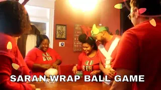 The Saran Wrap Ball | Christmas Party Game Challenge