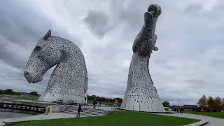 The Kelpies and Falkirk Wheel In Scotland tour 2021