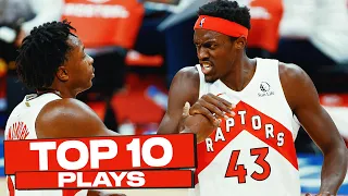 Top 10 Toronto Raptors Plays of The Year! 🦖