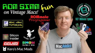 ROM SIMM Fun on Vintage Macs & News from VCF Midwest