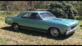 Neglected Chevelle SS396 Found Parked Beside A Main Highway!!!