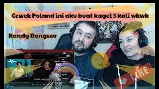 🇮🇩 Randy Dongseu - Cewek Poland ini aku buat kaget 3 kali wkwk | SINGING 🇮🇩 Pall Family Reaction!!