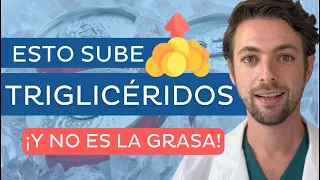 TRIGLICERIDOS ALTOS, ¡No es por comer grasa! 🥓 (Descubre lo que más eleva tus triglicéridos)