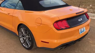 New Car Day! 2018 Mustang GT Convertible Review