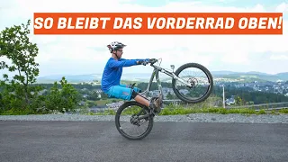 So bleibt das Vorderrad oben beim Manual! ENDLICH MANUALS #4 | MTB FAHRTECHNIK TUTORIAL Ridefirst