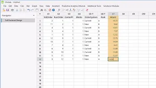 How to Create and Analyze a Designed Experiment in Minitab Statistical Software