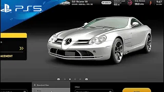 2009 Mercedes McLaren SLR - Gran Turismo 7 (PS5) Car Customization w/ Exhaust Sounds Gameplay