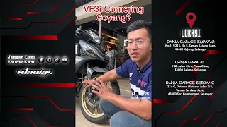 CORNERING SYM VF3i BERGOYANG | INI PUNCANYA !!!