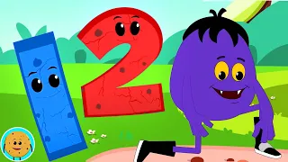 One Two Buckle My Shoe and Kindergarten Video for Babies