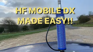 Ham Radio: HF Mobile With Slidewinder Coil & Chameleon 2.0 Mil Whip Antenna