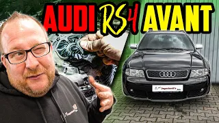 Diagnose: KUPPLUNGSSCHADEN! - Audi RS4 B5 - Wir bauen das TRIEBWERK aus!