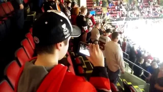 Binghamton Senators final 2:03 of last game ever + Post game  ~ 4/15/17 [Part 1]