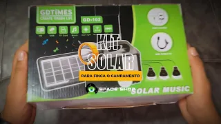 KIT SOLAR GDTIMES GD - 102