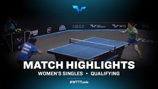 Sakura Mori vs Swastika Ghosh | WS | WTT Contender Tunis 2022 (Qual)