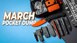 March POCKET DUMP | 2024 ORANGE EDC