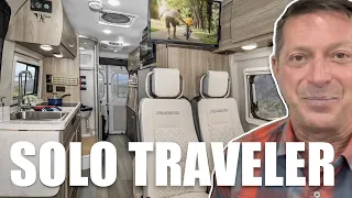 BEST VAN FLOOR PLAN for a Solo Vanlife Traveler?  2023 Winnebago Travato 59GL