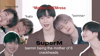 Taemin aka SUPERM's mom || SUPERM CRACK VID #2