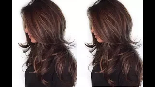 How to: Quick and Easy Long layered haircut tutorial - Layered haircut techniques