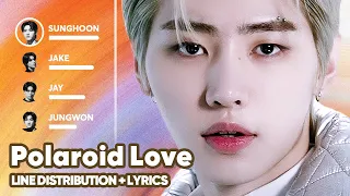 ENHYPEN - Polaroid Love (Line Distribution + Lyrics Karaoke) PATREON REQUESTED