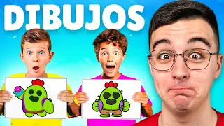 CONCURSO DE DIBUJO con SUSCRIPTORES 🤣🖌️ Retos Divertidos en Brawl Stars