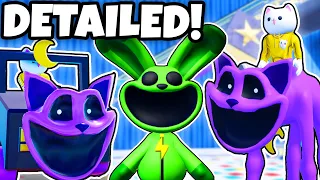 This Detailed HOPPY And CRAZY Catnap Morphs Are AMAZING! | Roblox Smiling Critters Morphs